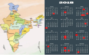 HP Government Holidays Calendar 2018 Holiday Calendar 2018